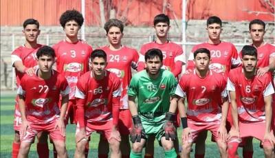 نایب قهرمانی نوجوانان پرسپولیس با برد ۶ گله - سبک ایده آل