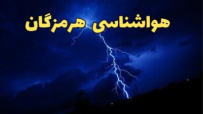 پیش بینی هواشناسی هرمزگان طی ۲۴ ساعت آینده | پیش بینی وضعیت آب و هوا هرمزگان فردا شنبه ۱۱ اسفند ۱۴۰۳ | آب و هوای بندرعباس