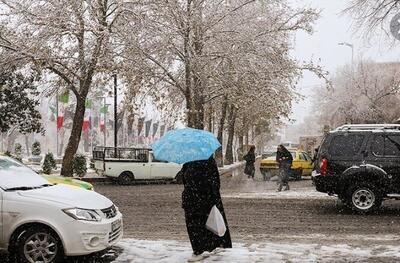 در برخی مناطق استان اصفهان از فردا برف می‌بارد