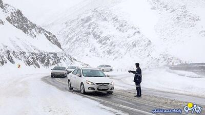 بارش برف و باران در ۱۲ استان/ ترافیک در این محورها | روزنو