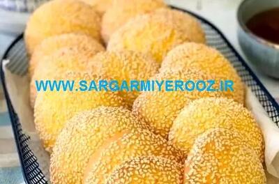 طرز تهیه کلوچه کنجدی برای عید نوروز