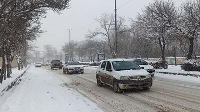 برف و باران در ۹ استان کشور