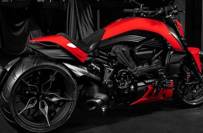 (تصاویر) Aliense: موتورسیکلت فضایی براساس Ducati X-Diavel