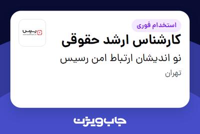 استخدام کارشناس ارشد حقوقی در نو اندیشان ارتباط امن رسیس