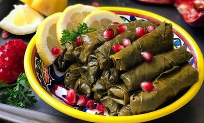 طرز تهیه دلمه برگ مو؛ غذای محبوب و اصیل خاورمیانه