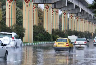 بارش پراکنده در تهران از چهارشنبه