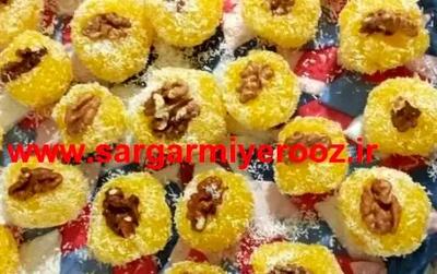 طرز تهیه باسلوق زعفرانی برای عید نوروز و ماه رمضان