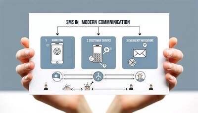 نقش اس ام اس در ارتباطات تجاری و ملی