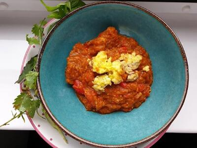 طرز تهیه میرزا قاسمی؛ غذای محلی گیلان + نکات مهم