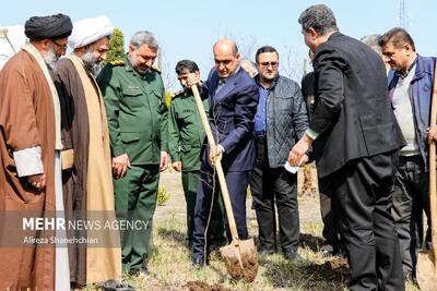 بزرگداشت منابع طبیعی، آبخیزداری و جشن درختکاری در رشت