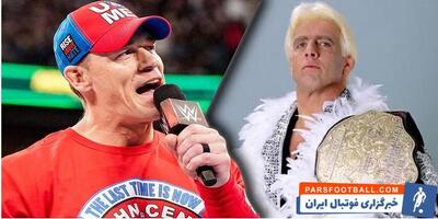 اخبار WWE | ریک فلیر: اگر لازم باشد خودم به رینگ می‌روم تا جان سینا قهرمان نشود - پارس فوتبال