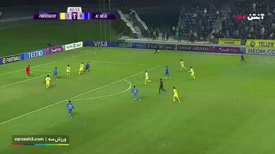 خلاصه بازی پاختاکور 1 - الهلال 0