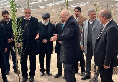 کمربند سبز تهران با حضور قالیباف و زاکانی افتتاح شد - تسنیم