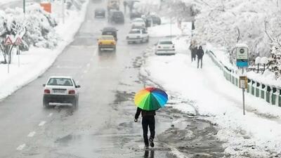 بارش شدید برف و باران امروز و فردا در این استان‌ها / تهرانی‌ها منتظر باشند