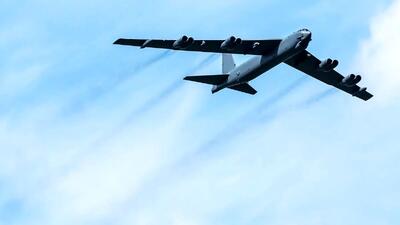 پرواز دوباره بمب‌افکن‌های B-52 بر فراز خاورمیانه