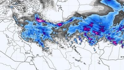 هشدار بارش شدید و طوفان در 10 استان کشور