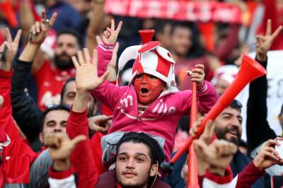 ورود عجیب هواداران پرسپولیس به ورزشگاه!