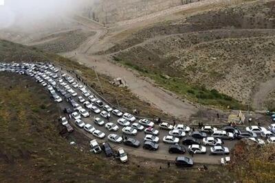 ادامه انسداد جاده قدیم چالوس؛ کندوان یکطرفه می‌شود