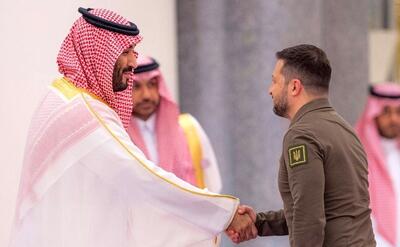 زلنسکی برای دیدار با بن‌سلمان به عربستان می‌رود