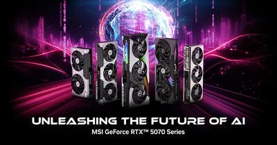 کارت گرافیک های RTX 5070 توسط MSI معرفی شدند - گیمفا