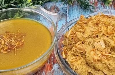 طرز تهیه یخنی عدس کلم یک آبگوشت شیرازی اصیل / آبگوشت خوشمزه شیرازی