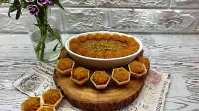 طرز تهیه حلوا بیسکوییتی برای افطار