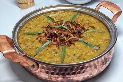 آموزش آشپزی / طرز تهیه آش سبزی شیرازی