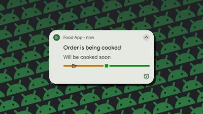 این همان چیزی است که اعلان های بروزرسانی زنده در Android 16 شبیه به نظر می رسد