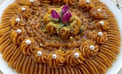 طرز تهیه حلوای نقل دبی (حلوای تافی)؛ ویژه ماه رمضان