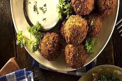 طرز تهیه فلافل خونگی بدون نخود