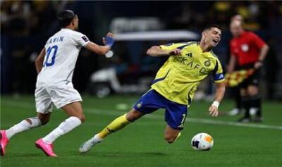 گل دوم النصر به استقلال توسط رونالدو