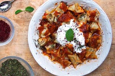 طرز تهیه آش مانتی برای افطار - فراشپز