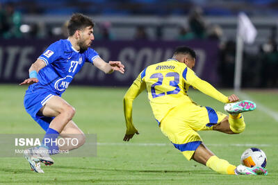 ویدیو/ ۱۰ نفره شدن استقلال مقابل النصر با دخالت VAR