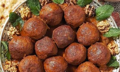 طرز تهیه کوفته کرمانشاهی (هلو کباب)+ نکات و فوت‌وفن‌ ها