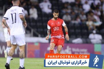 غیبت دوباره هافبک پرسپولیس در دیدار با ملوان - پارس فوتبال