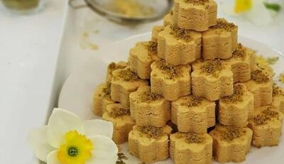 طرز تهیه شیرینی نخودچی فقط در 30 دقیقه / شیرینی عید را خودت درست کن !