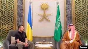 دیدار زلنسکی و بن سلمان در عربستان