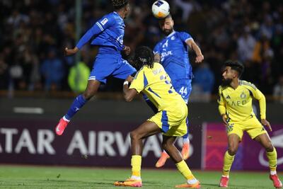 گل دوم النصر به استقلال با شوت رونالدو +فیلم