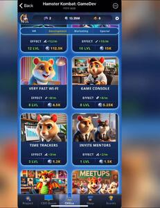 کارت‌های امروز همستر کامبت چهارشنبه 22 اسفند (Hamster GameDev)