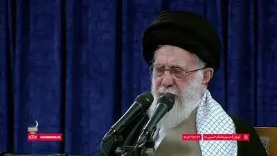 ببینید| رهبر انقلاب: امسال ما بحمدالله از لحاظ گوناگون از جهات مختلف قوت‌ها و توانایی‌هایی داریم سال گذشته آن را نداشتیم