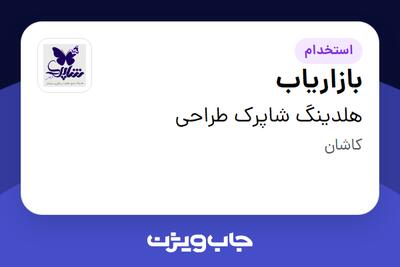 استخدام بازاریاب در هلدینگ شاپرک طراحی