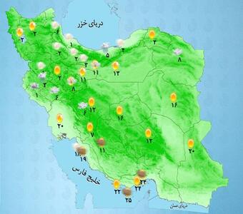 تداوم بارندگی‌ها در غرب و شرق کشور