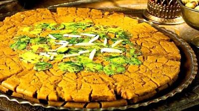 طرز تهیه سوهان قم؛ شیرینی ترد و خوش‌طعم از شهر قم+فیلم