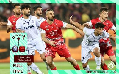 آزادی غرق در شادی؛ پرسپولیس با درخشش علیپور و دورسون به صدر رسید!+فیلم