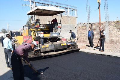 ۴۰ هزار متر مربع آسفالت معابر روستایی در تنگستان افتتاح شد- ایونا نیوز