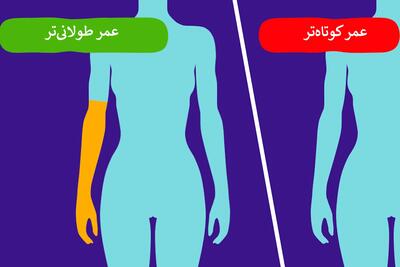 ۸ واقعیت درباره بدن شما که نشان می‌دهد عمر طولانی‌تری خواهید داشت