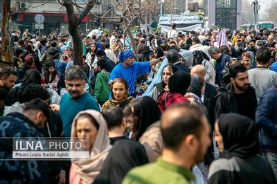 عکس/ شلوغی بازار بزرگ تهران در آستانه سال ۱۴۰۴