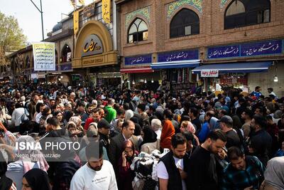 تصاویر دیدنی از بازار تهران در آستانه نوروز 1404