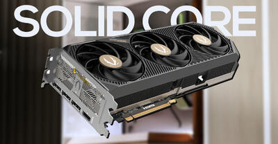 کارت گرافیک‌های SOLID CORE RTX 5080/5070 Ti زوتاک عرضه شدند