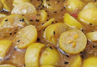 طرز تهیه ترشی لیمو خوشمزه + فیلم - سبک ایده آل